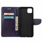Samsung Galaxy A22 5G Tasche Handy H�lle Schutz-Cover Flip-Case mit Kartenfach Violett