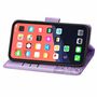 Apple iPhone 13 Pro Handyh�lle Schutztasche Case Cover Klapptasche Violett