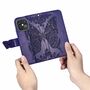 Apple iPhone 13 Pro Handyh�lle Schutztasche Case Cover Klapptasche Violett