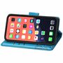 Apple iPhone 13 Handyh�lle Schutztasche Case Cover Klapptasche Blau