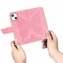 Apple iPhone 13 Handyh�lle Schutztasche Case Cover Klapptasche Rosa