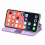 Apple iPhone 13 mini Handyh�lle Schutztasche Case Cover Klapptasche Violett