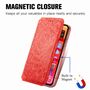 Apple iPhone 13 mini Handyh�lle Schutztasche Case Cover Klapptasche Rot