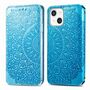 Apple iPhone 13 Handyh�lle Schutztasche Case Cover Klapptasche Blau