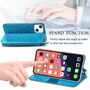 Apple iPhone 13 Handyh�lle Schutztasche Case Cover Klapptasche Blau
