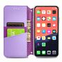 Apple iPhone 13 Handyh�lle Schutztasche Case Cover Klapptasche Violett