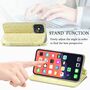 Apple iPhone 13 Pro Handyh�lle Schutztasche Case Cover Klapptasche Gelb