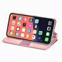 Apple iPhone 13 Pro Handyh�lle Schutztasche Case Cover Klapptasche Rosa