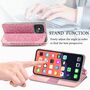 Apple iPhone 13 Pro Handyh�lle Schutztasche Case Cover Klapptasche Rosa