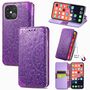Apple iPhone 13 Pro Max Handyh�lle Schutztasche Case Cover Klapptasche Violett