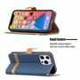 Apple iPhone 13 Pro Max Handyh�lle Schutztasche Case Cover Klapptasche Blau