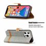 Apple iPhone 13 Pro Max Handyh�lle Schutztasche Case Cover Klapptasche Grau