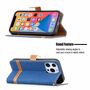 Apple iPhone 13 mini Handyh�lle Schutztasche Case Cover Klapptasche Blau