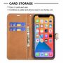 Apple iPhone 13 mini Handyh�lle Schutztasche Case Cover Klapptasche Gr�n