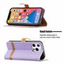 Apple iPhone 13 mini Handyh�lle Schutztasche Case Cover Klapptasche Violett