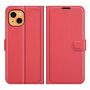 Apple iPhone 13 Handyh�lle Schutztasche Case Cover Klapptasche Rot