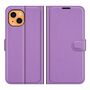 Apple iPhone 13 Handyh�lle Schutztasche Case Cover Klapptasche Violett