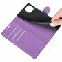 Apple iPhone 13 Handyh�lle Schutztasche Case Cover Klapptasche Violett