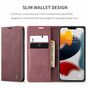 Apple iPhone 13 Pro Max Handyh�lle Schutztasche Wallet Cover 360 Case Etuis Rot