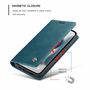 Apple iPhone 13 Pro Max Handyh�lle Schutztasche Wallet Cover 360 Case Etuis Blau