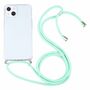 Apple iPhone 13 mini Handykette Cover H�lle mit Band zum umh�ngen Kordel Gr�n