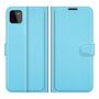 Samsung Galaxy A22 5G Handyh�lle Schutztasche Wallet Cover 360 Case Etuis Blau