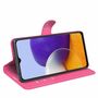 Samsung Galaxy A22 5G Handyh�lle Schutztasche Wallet Cover 360 Case Etuis Rosa
