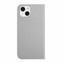 Apple iPhone 13 mini Handyhlle Schutztasche Wallet Cover 360 Case Etuis Grau