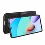 Xiaomi Redmi 10 Handyh�lle Schutztasche Wallet Cover 360 Case Etuis Schwarz