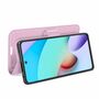 Xiaomi Redmi 10 Handyh�lle Schutztasche Wallet Cover 360 Case Etuis Rosa