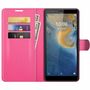 ZTE Blade A31 Handyh�lle Schutztasche Wallet Cover 360 Case Etuis Rosa