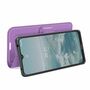 Nokia G10 / G20 Handyh�lle Schutztasche Wallet Cover 360 Case Etuis Violett