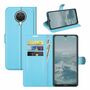 Nokia G10 / G20 Handyh�lle Schutztasche Wallet Cover 360 Case Etuis Blau