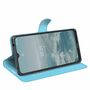 Nokia G10 / G20 Handyh�lle Schutztasche Wallet Cover 360 Case Etuis Blau
