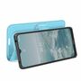 Nokia G10 / G20 Handyh�lle Schutztasche Wallet Cover 360 Case Etuis Blau