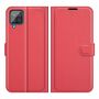 Samsung Galaxy A22 4G Handyh�lle Schutztasche Wallet Cover 360 Case Etuis Rot