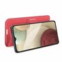 Samsung Galaxy A22 4G Handyh�lle Schutztasche Wallet Cover 360 Case Etuis Rot