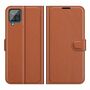 Samsung Galaxy A22 4G Handyh�lle Schutztasche Wallet Cover 360 Case Etuis Braun