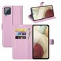 Samsung Galaxy A22 4G Handyh�lle Schutztasche Wallet Cover 360 Case Etuis Rosa