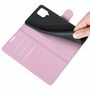 Samsung Galaxy A22 4G Handyh�lle Schutztasche Wallet Cover 360 Case Etuis Rosa