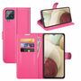 Samsung Galaxy A22 4G Handyh�lle Schutztasche Wallet Cover 360 Case Etuis Rosa