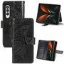 Samsung Galaxy Z Fold3 5G Handyh�lle Schutztasche Wallet Cover 360 Case Etuis Schwarz