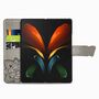 Samsung Galaxy Z Fold3 5G Handyh�lle Schutztasche Wallet Cover 360 Case Etuis Grau