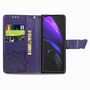 Samsung Galaxy Z Fold3 5G Handyh�lle Schutztasche Wallet Cover 360 Case Etuis Violett