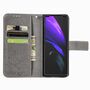 Samsung Galaxy Z Fold3 5G Handyh�lle Schutztasche Wallet Cover 360 Case Etuis Grau