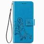 Samsung Galaxy Z Fold3 5G Handyh�lle Schutztasche Wallet Cover 360 Case Etuis Blau