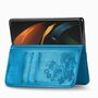 Samsung Galaxy Z Fold3 5G Handyh�lle Schutztasche Wallet Cover 360 Case Etuis Blau