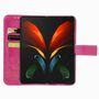 Samsung Galaxy Z Fold3 5G Handyh�lle Schutztasche Wallet Cover 360 Case Etuis Rosa