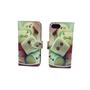 Handyh�lle Tasche f�r Handy Apple iPhone 8 Schriftzug Marshmallows