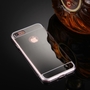 Apple iPhone 8 Handy H�lle Spiegel Mirror Soft-Case Schutz-Cover Schwarz